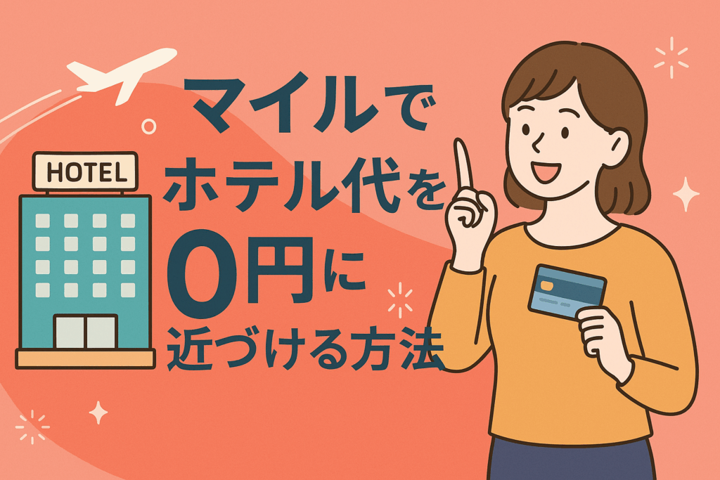 マイルでホテル代を0円に近づける方法｜2児ママが実践する家族旅行のホテル節約テク